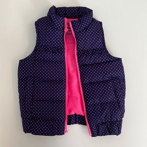 NWOT 18mo Girls Puffer Vest from Genuine Kids by OshKosh